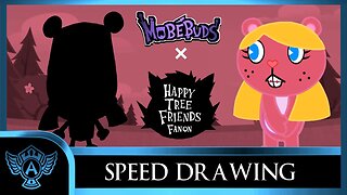 Speed Drawing: Happy Tree Friends Fanon - Madison-Kate | Mobebuds Style