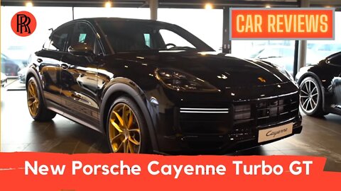 New Porsche Cayenne Turbo GT Test Performance SUV + Sound & Visual Review!