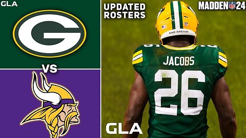 Josh Jacobs Packers vs. Aaron Jones Vikings | Free Agency 2024 - 2025 Rosters | Madden 24 PS5