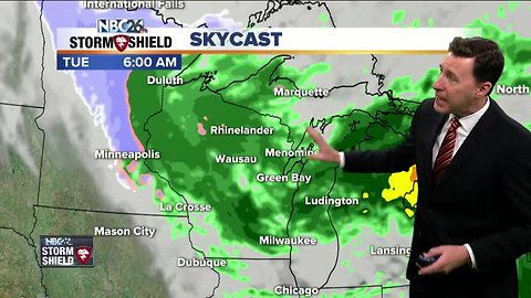 Michael Fish's NBC26 Storm Shield weather forecast