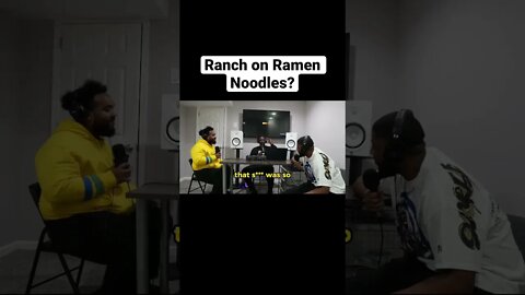 Like ranch not even that good fam. #fyp #podcastclips #foodie #comedyshorts