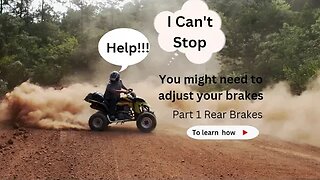 How to Adjust Rear Brakes on Honda Rancher