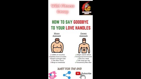 🔥How to say goodbye to your love handles🔥#shorts🔥#viralshorts🔥#fitnessshorts🔥#wildfitnessgroup🔥