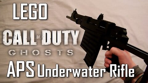 Call Of Duty: Ghosts: LEGO APS Underwater Assault Rifle