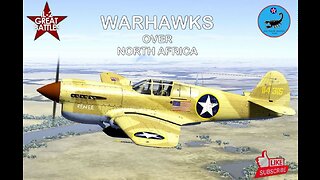 Let's Fly The P40 Over North Africa IL-2 Great Battles 1440p