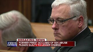 Former priest accused of sex abuse pleads guilty to lesser charge