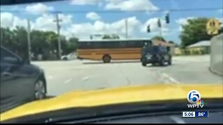 Mother says school bus driver dropping off daughter at wrong side of the road