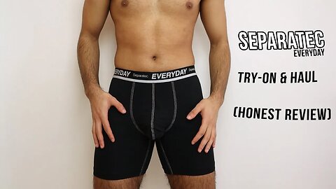 Separatec EVERYDAY Boxer Briefs (Honest Review) | Men's Underwear Haul & Try-On