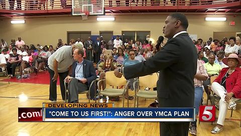 Metro's Plan For Bordeaux YMCA Draws Anger, Outbursts