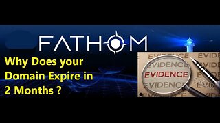 Why does Fathom Finance Domain Expire in 2 Months ??