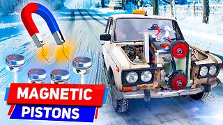 We use magnets as pistons - what will happen?