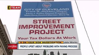 Cleveland residents say cars were ticketed or towed without warning due to street repaving