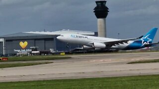 Manchester Airport Plane Spotting, Aircraft Take offs, Landings and Ground Movements