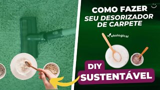 DEIXE SEU CARPETE LIMPO | PRODUTO CASEIRO | FAÇA EM CASA #DIY