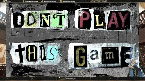 Interview with Charlie Menzies on DON'T PLAY THIS GAME