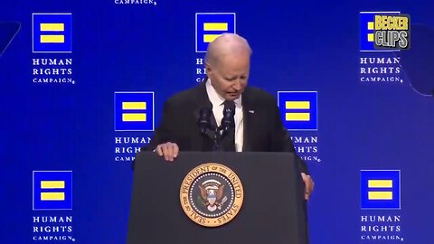 Biden's Brain Melts on Stage