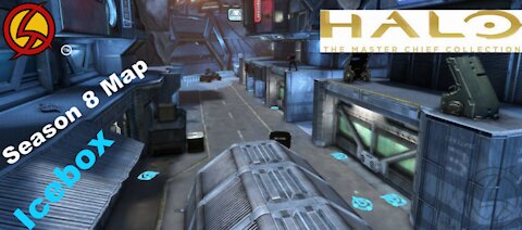 Halo MCC Season 8 Beta Multiplayer Map Icebox | Showcase