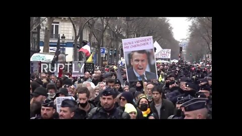 Protest In France Against Restrictions