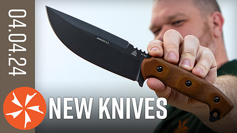 New Knives for the Week of April 4th, 2024 Just In at KnifeCenter.com