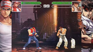 [MUGEN LIFEBAR] Hi-res Revival - Terry x Ryu