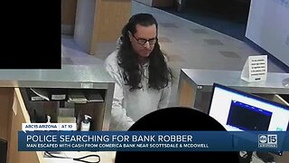 Scottsdale police looking for bank robber