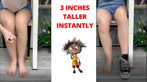 🏃‍♂️WITH THIS SIMPLE HACK💥, SHE BECAME 3 INCHES TALLER INSTANTLY😛, LFE HACK VIRAL VIDEO COMPILATIONS