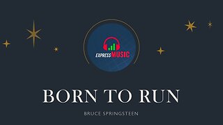 Born To Run I Bruce Springsteen I karaoke I ExpressMusic