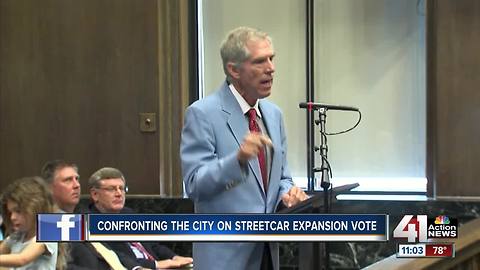 Clay Chastain asks for support for light rail system