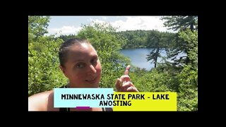 Waterfalls Bee Sting and Mud - 10 mile hike Lake Awosting at Minnewaska State Park