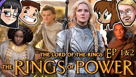Dev & Friends React To #LOTR Rings Of Power Eps 1 & 2! | Feat. Lilith, Arch & Kibs