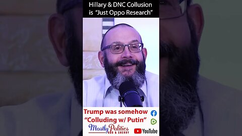 #shorts Hillary & Democrat DNC Oppo Research vs Trump Colluding with Russia & Putin.