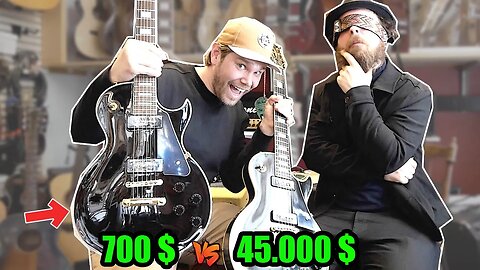 700 vs 45.000$ guitar (...can you hear the difference?)