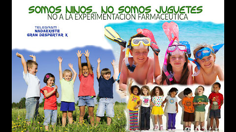 WE ARE CHILDS NOT TOYS! (SPANISH)