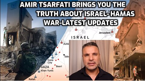 Amir Tsarfati brings you the truth about the war Israel vs Hamas- Latest updates about the conflict