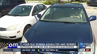 77-year old woman assaulted and robbed