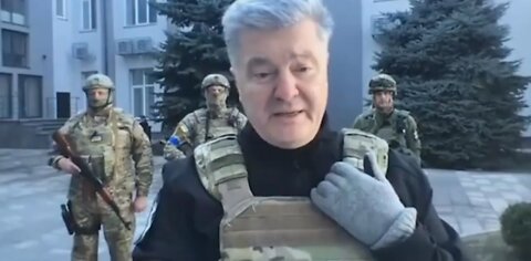 Former Ukrainian President Petro Poroshenko sends a message to Boris Johnson