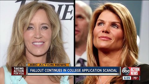 Fallout continues in college application scandal