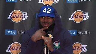 LeBron Speaks Out on Kyrie Irving's Recent Actions - Postgame Interview