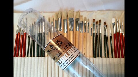 Art Owl Studio 36 Paint Brushes