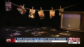 Abuse survivor talks about moving forward