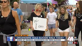 Thousands attend walk to fight teen suicide