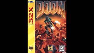 Doom 32x Sega Mega Drive Genesis Review