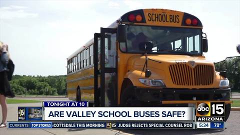 Are Valley school buses safe?