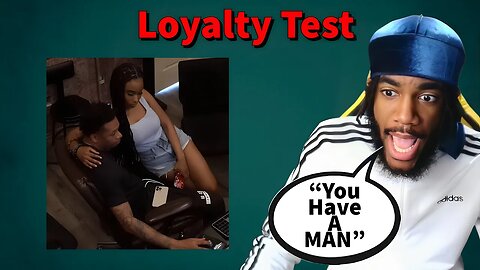 She Cheated On Him With His PRODUCER? *She Sat On His Lap* (Loyalty Test)