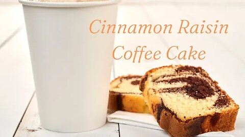 Learn How to Bake a Perfect Cinnamon Raisin Coffee Cake in Just a Few Simple Steps #cinnamon #cake