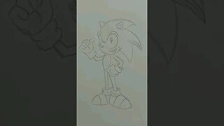 Desenhando o SONIC #arte #desenho #sonic #sonicthehedgehog #game #games #gamer #gameplay