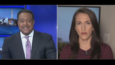 NBC NEWS Democrat hacks Leon Harris & Alice Barr continue to lie about Trump & William Barr