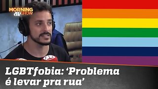 Fefito sobre LGBTfobia: 'No âmbito pessoal, pode falar o que quiser. Problema é levar para a rua'