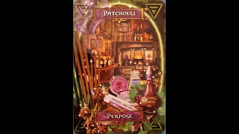 #36 Witches Kitchen Oracle Cards Patchouli