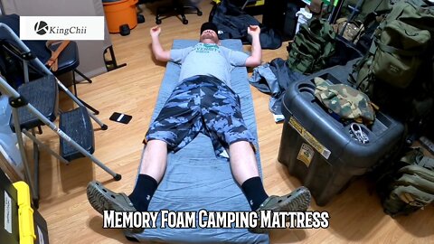 KingChii Memory Foam Camping Mattress - Revi